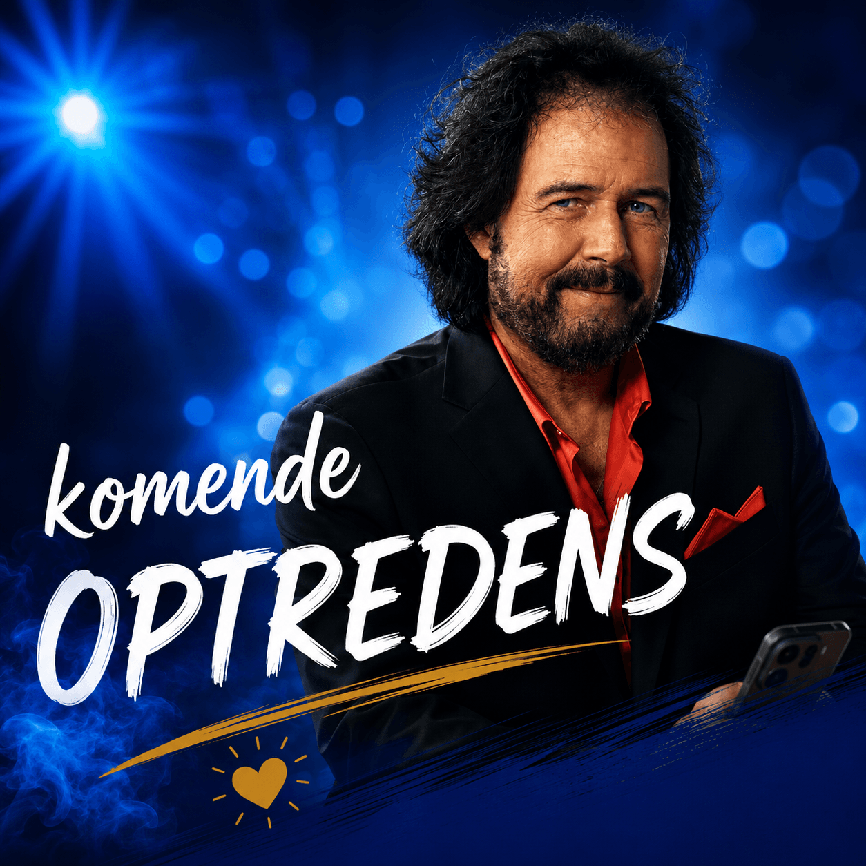 Overzicht van komende optredens van René le Blanc